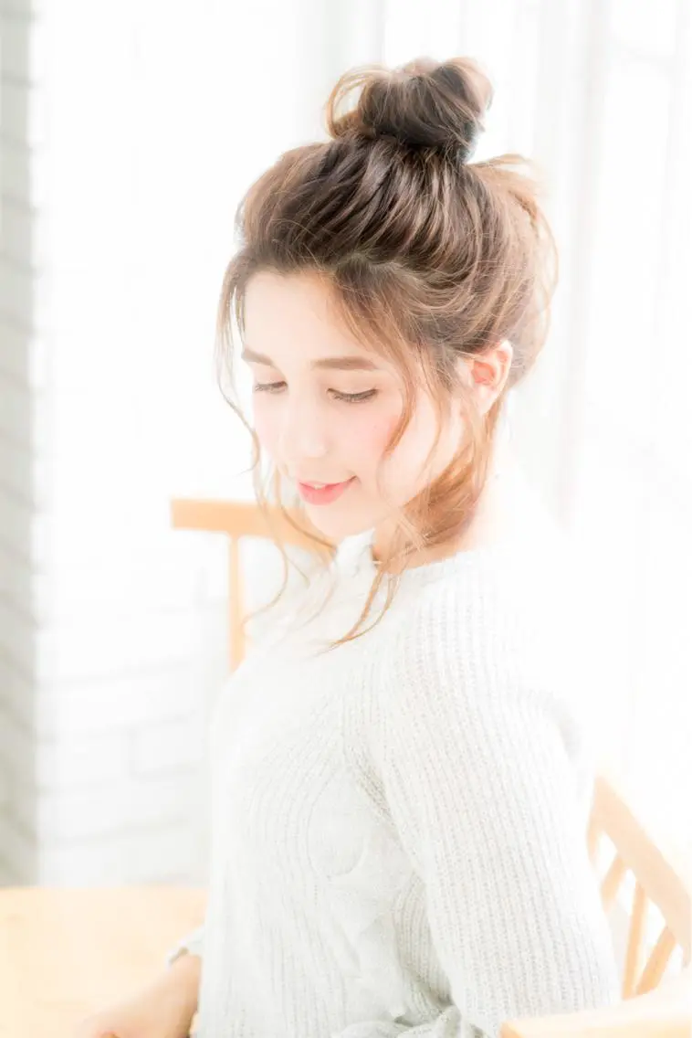 ロング カラー パーマ ヘアアレンジ イルミナカラー ロング 小顔カット カット トリートメント 戸津川 隆人のヘアスタイル
