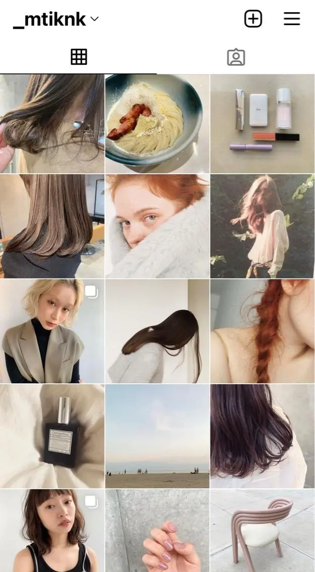 ロング カラー kana .のヘアスタイル