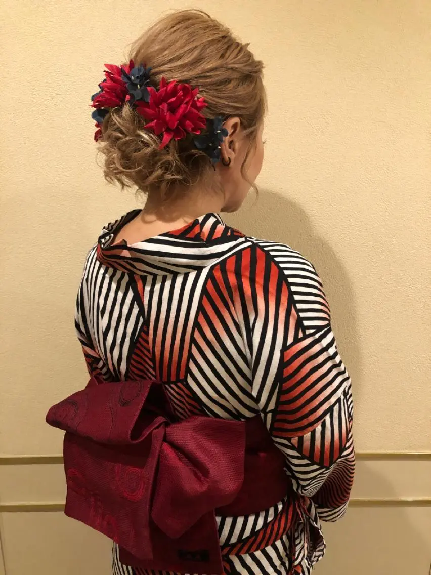 ヘアアレンジ vi viのヘアスタイル