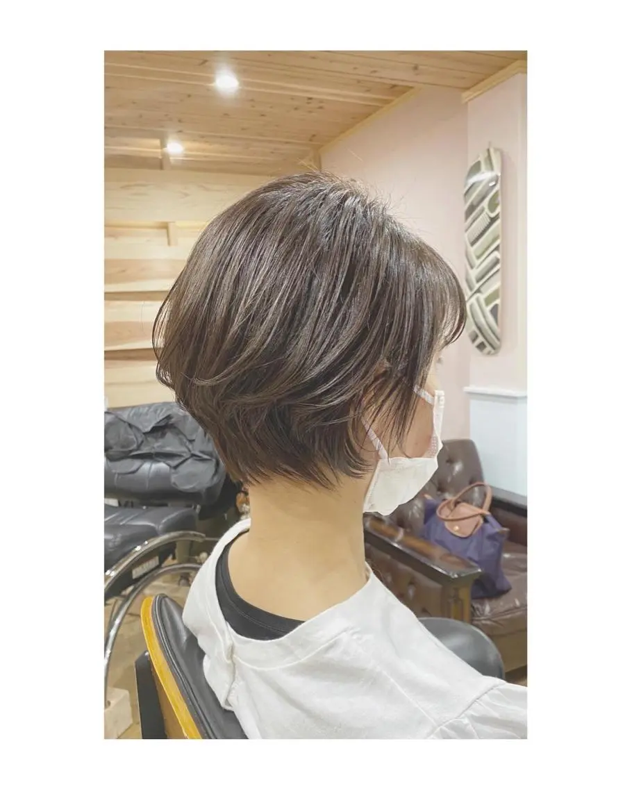 ショート Asuka Mabuchiのヘアスタイル