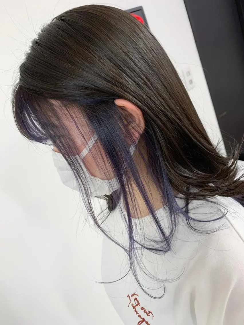 ロング カラー ヘアカラー 🍓若山 未羽🍓 ReCharme新保のヘアスタイル