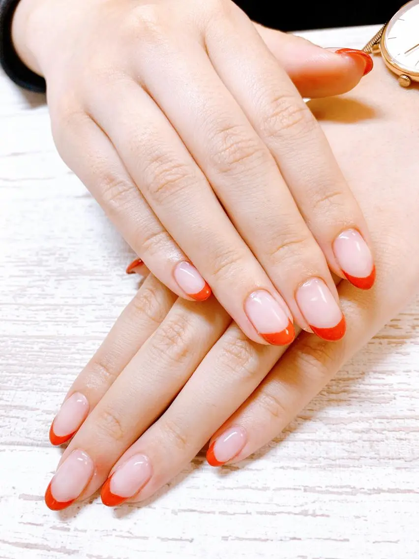 ネイル フレンチネイル ハンドネイル Story nail Sakuraのネイルデザイン