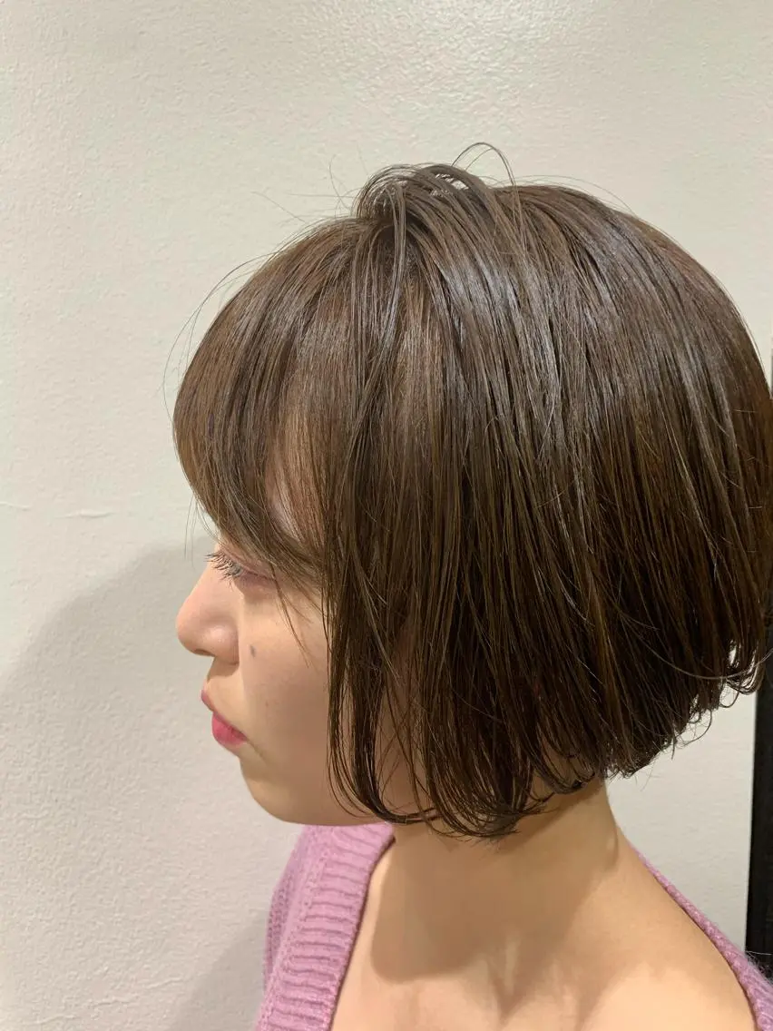 ショート ヘアカラー トリートメント ヘッドスパ ヘアセット 大宮/山口 竣也のヘアスタイル