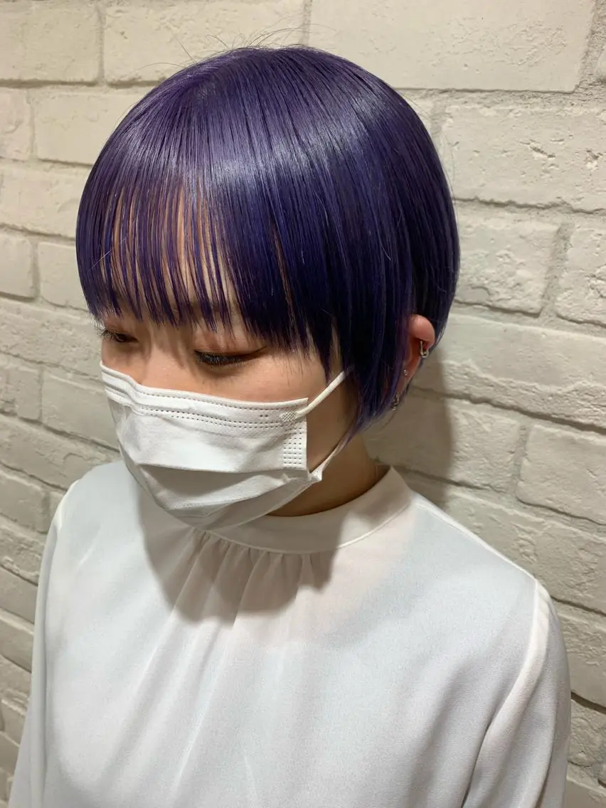 ショート 🐝岡本 柚葉🐝のヘアスタイル