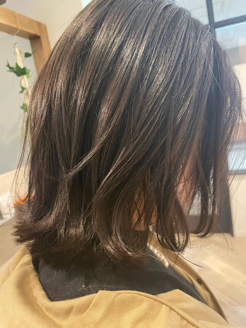 ミディアム EIGHT MAYUのヘアスタイル