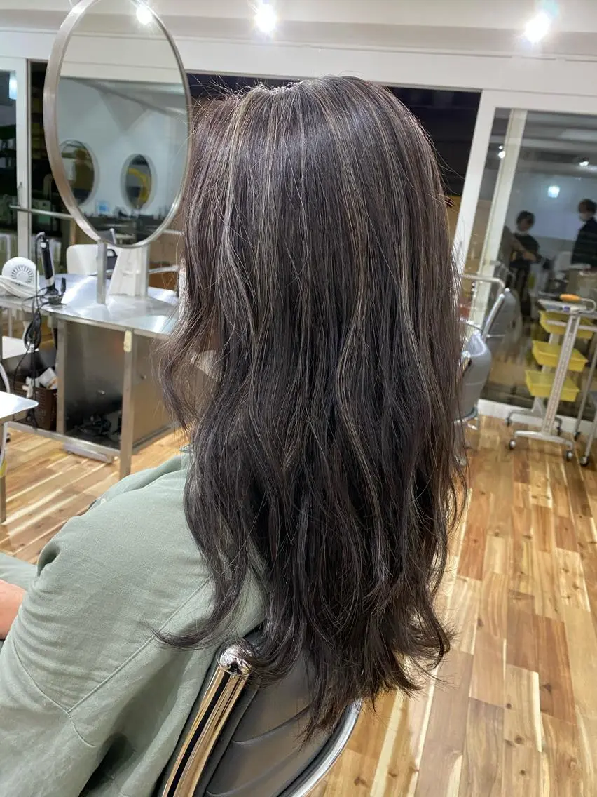 ロング カラー ヘアカラー トリートメント Reb_keiji 👑小倉圭司のヘアスタイル