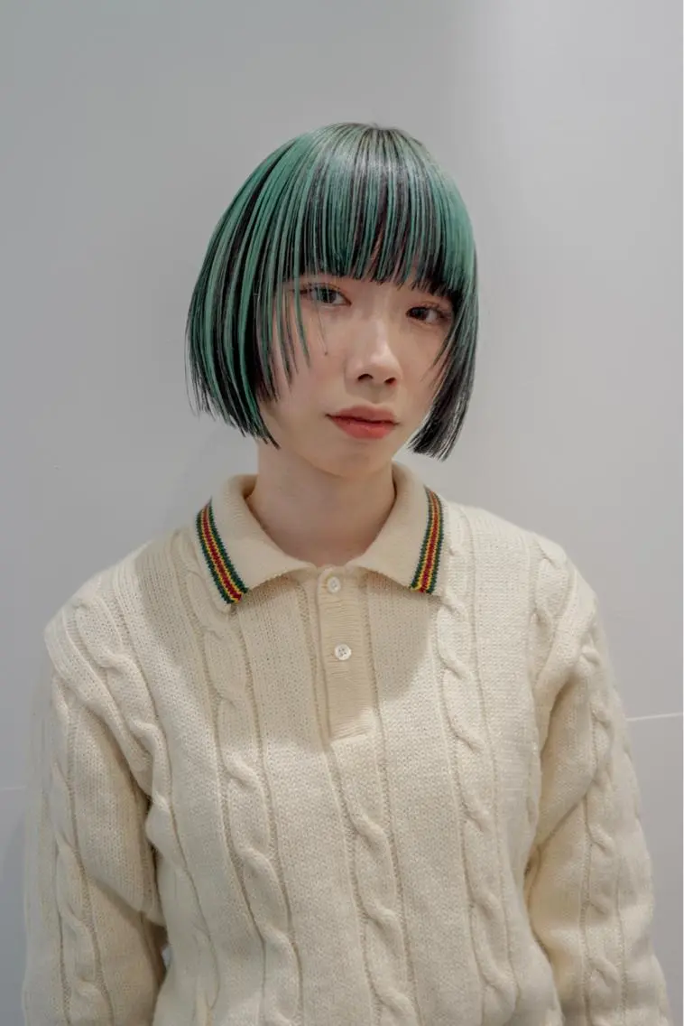 ミディアム 玉村 直也のヘアスタイル