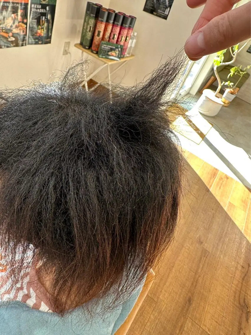 ロング 髪質改善 左近研人のヘアスタイル