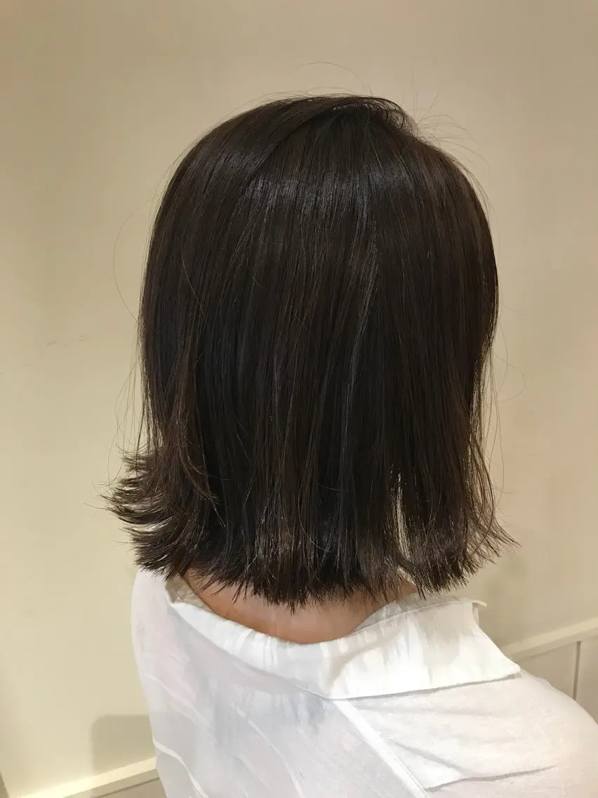 ショート カラー グレージュ ハイライトカラー ハイライト 清水 ちひろ ✄トップスタイリストのヘアスタイル