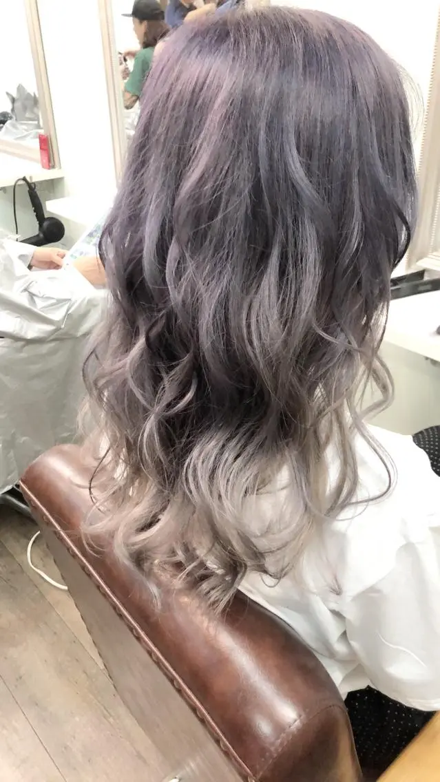 カラー 似合わせ×レイヤー× 髪質改善×t.yのヘアスタイル