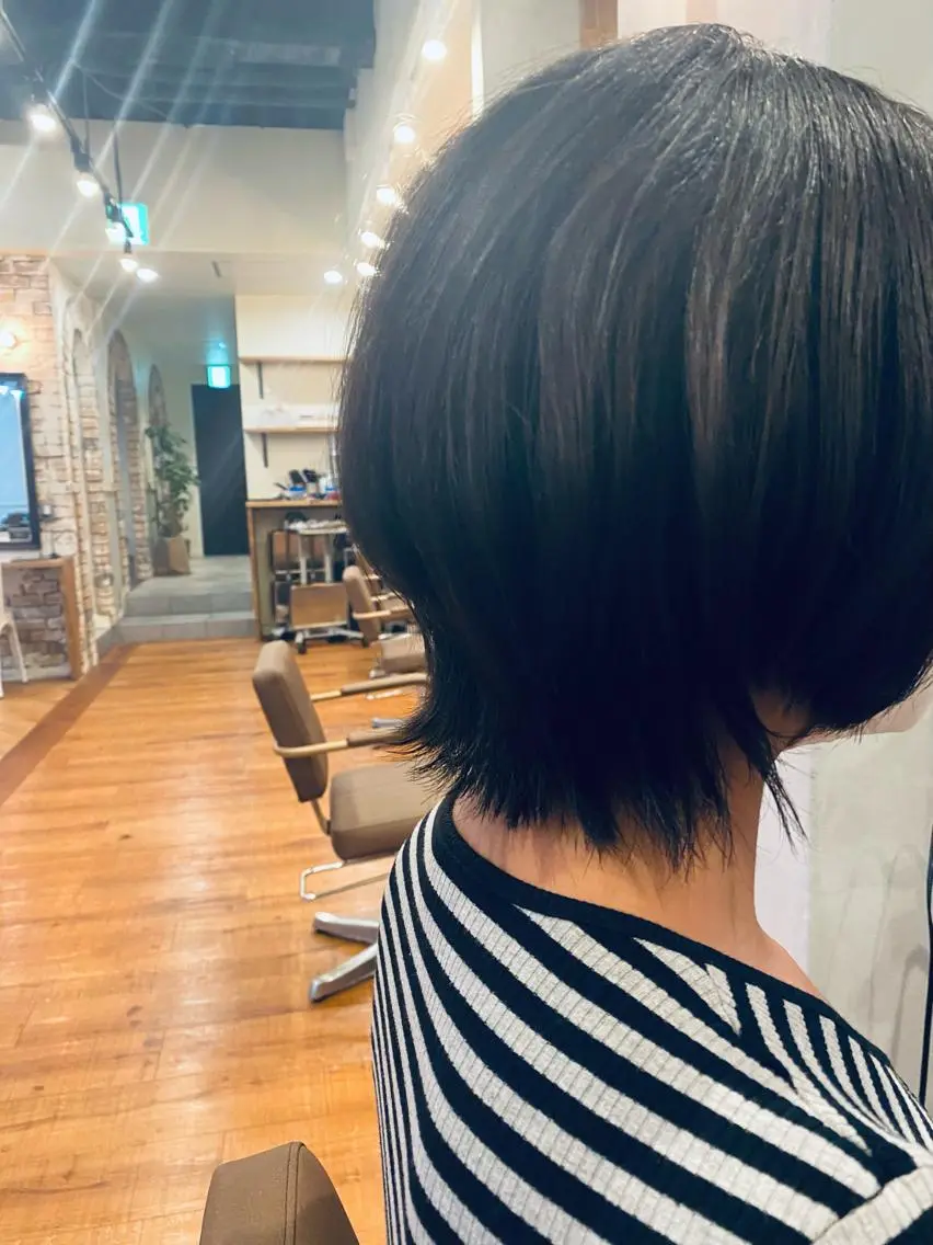 ミディアム ママ美容師🧸谷山 潮音/ReFa取扱店のヘアスタイル