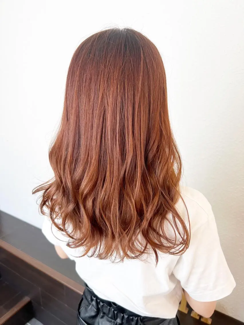 ロング カラー パーマ ヘアアレンジ 名古屋駅/トップス タイリスト/大黒拓哉のヘアスタイル