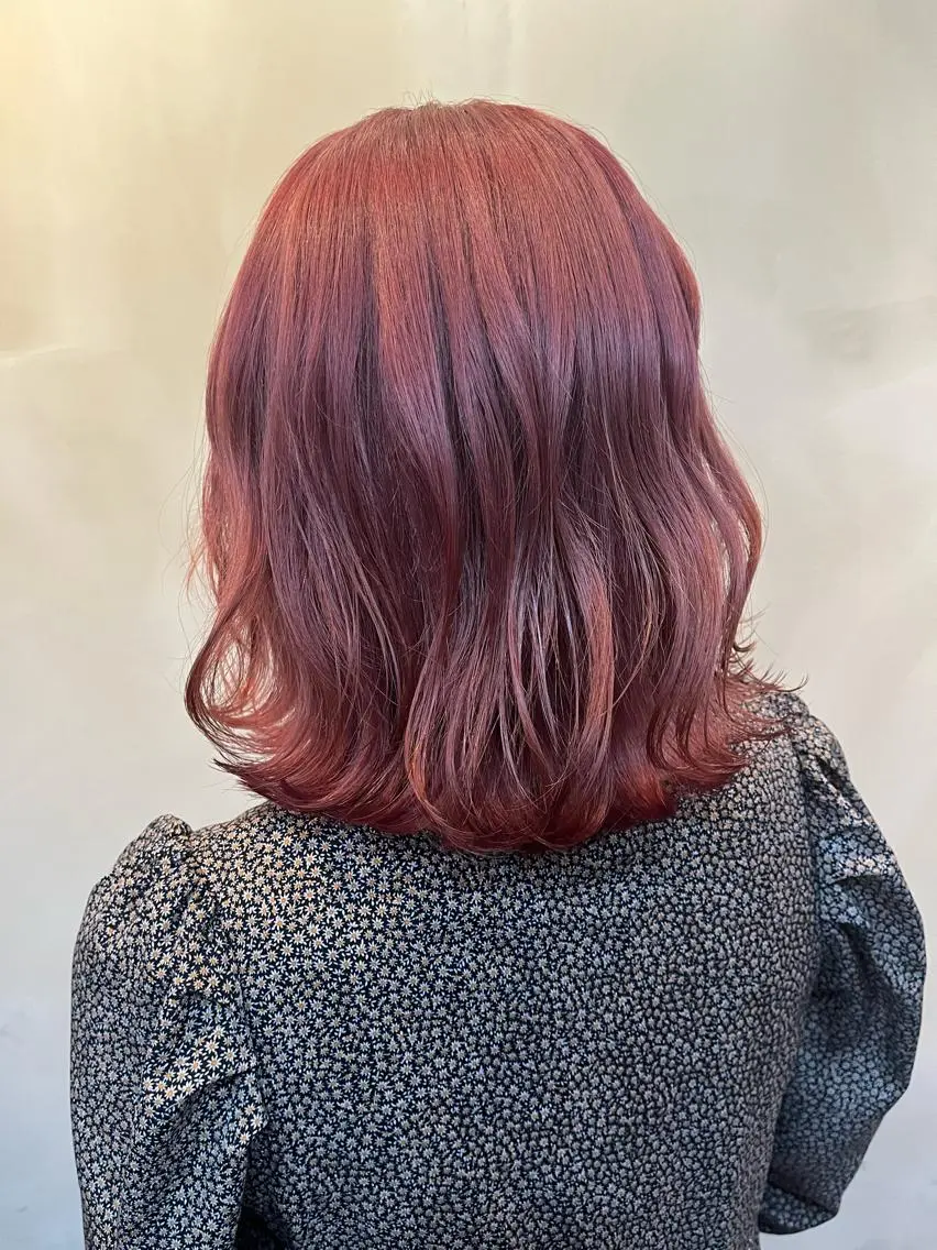 ミディアム ヘアカラー トリートメント sail hairのヘアスタイル