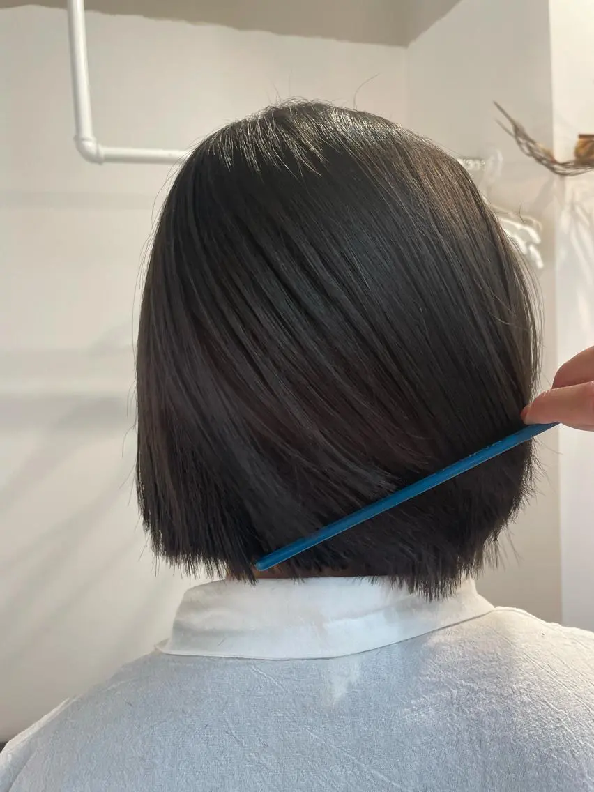 ミディアム カラー ハイライトカラー ハイライト カット ヘアカラー トリートメント fit/ madokaのヘアスタイル