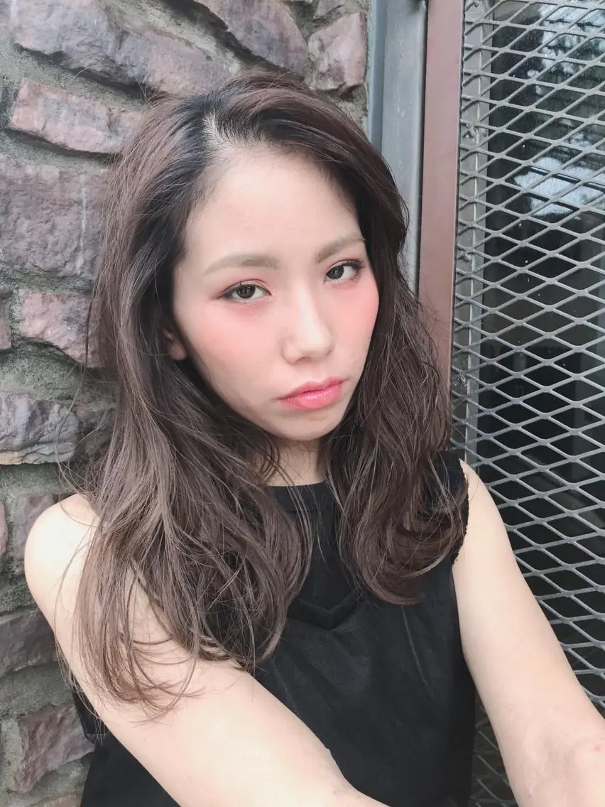 セミロング カラー パーマ ヘアアレンジ タナハラ クミコのその他イメージ