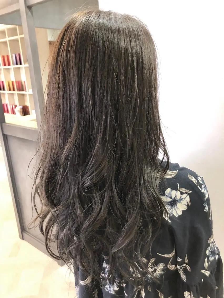 ロング カラー 🤍ムラ修正ブリーチ 🤍原宿/YUUのヘアスタイル
