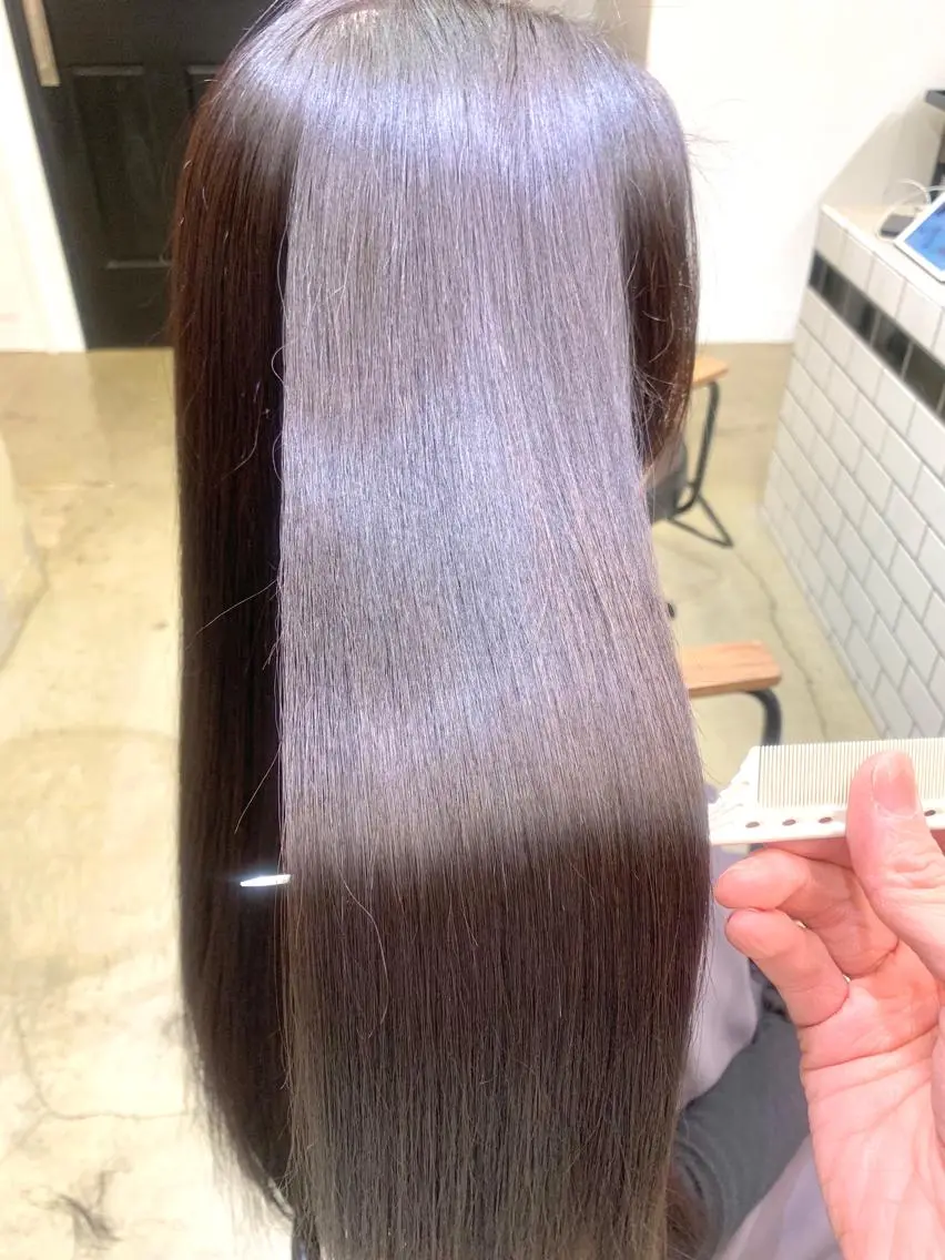 ロング カラー ヘアアレンジ ヘアカラー トリートメント ヘアセット 🎀暖色カラー🎀 ♡yurika♡のヘアスタイル