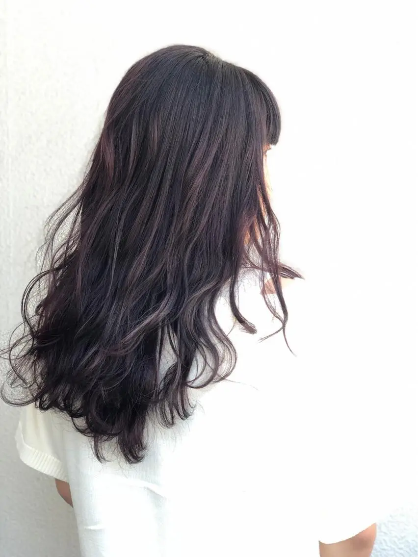 ロング カラー ヘアアレンジ 当日予約⭕️ JUNYAのヘアスタイル