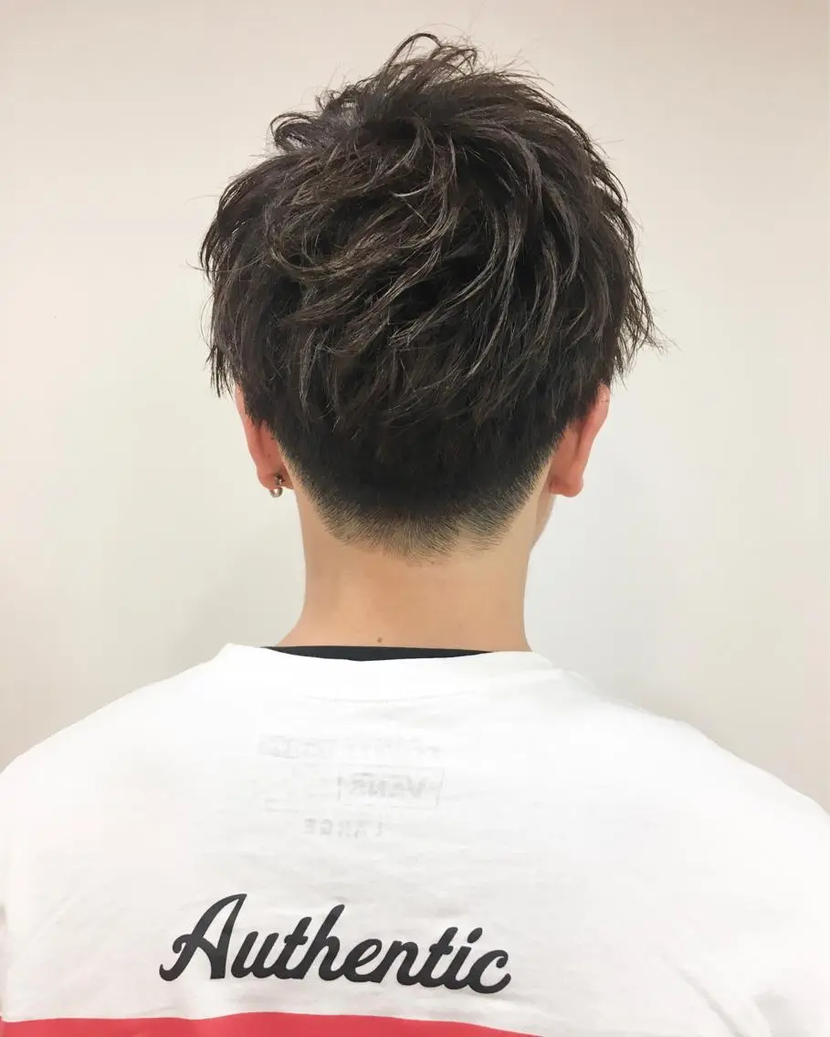 ショート カラー ヘアアレンジ メンズ メンズスタイル ly本厚木のヘアスタイル
