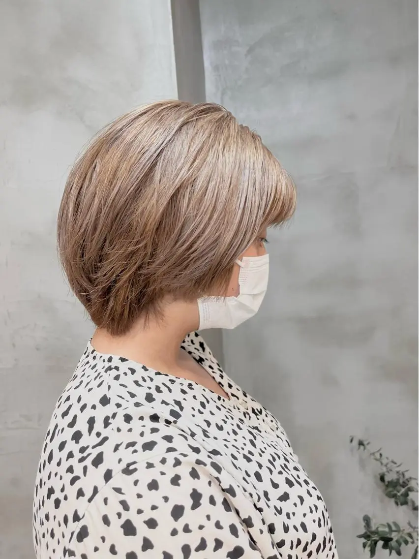 カラー ヘアカラー ボブ/ミディ/ロング 特化/芳野りんかのヘアスタイル