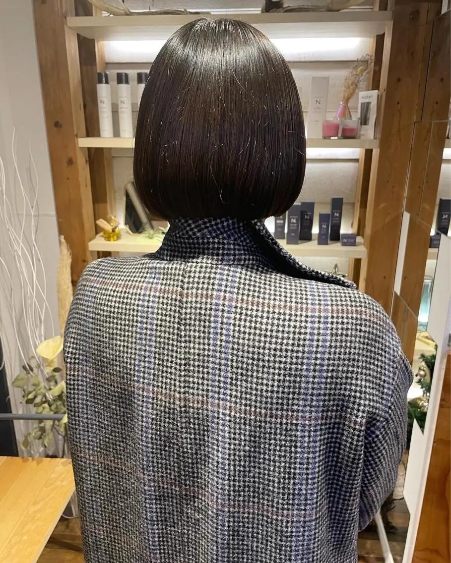 ショート カット ヘッドスパ あずまぐち めぐみのヘアスタイル