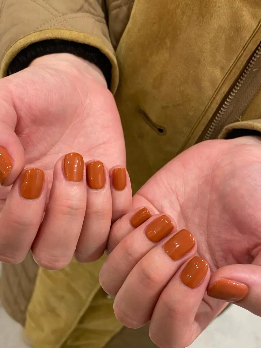 ネイル ワンカラーネイル ハンドネイル Ann nailのネイルデザイン