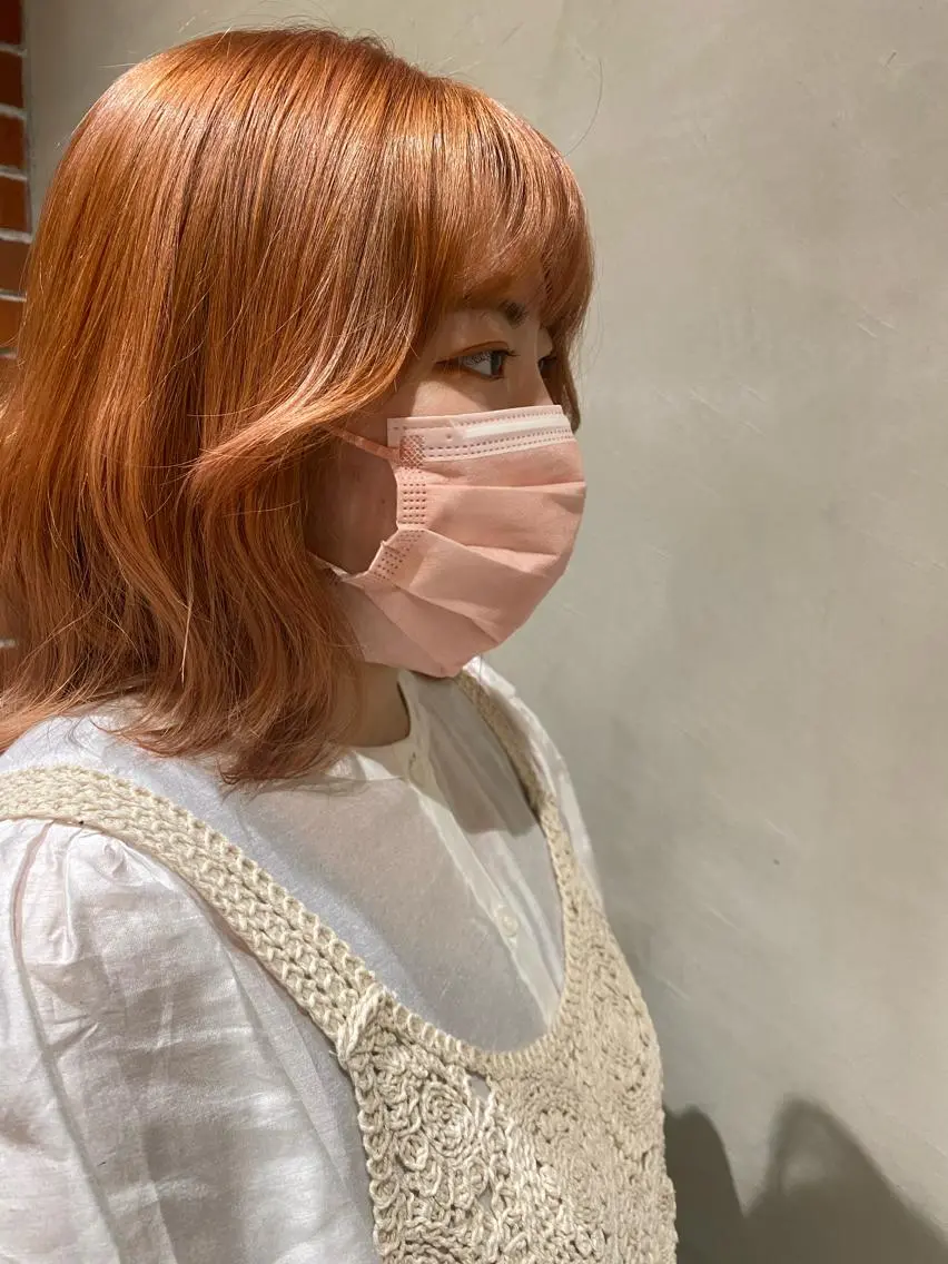 ミディアム 髪質改善韓国レイヤー SHIORI🦋のヘアスタイル