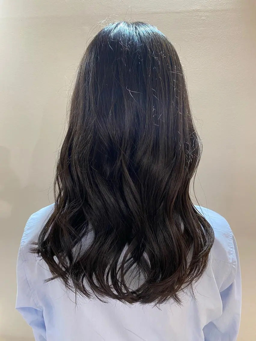 ミディアム カラー ボブ ヘアカラー メンズカットパーマ ✂️ JOYAのヘアスタイル