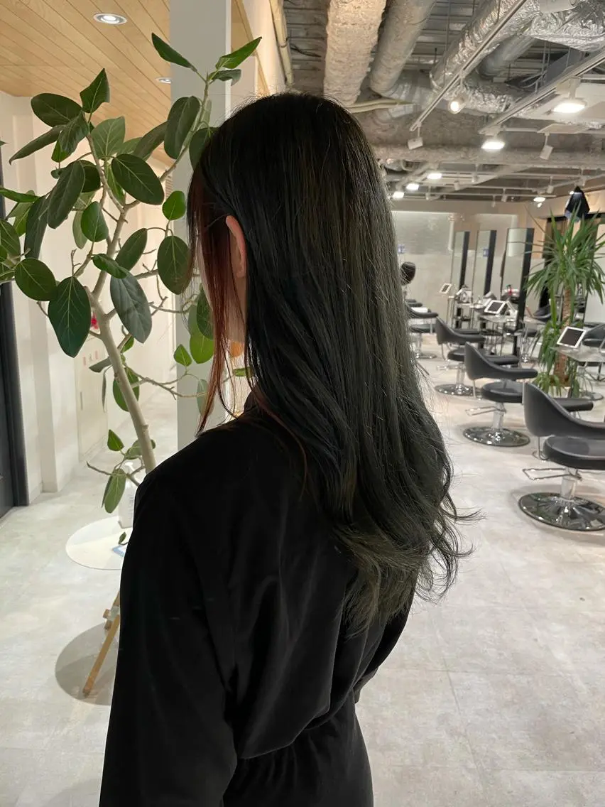 ロング 松本 翔吾のヘアスタイル