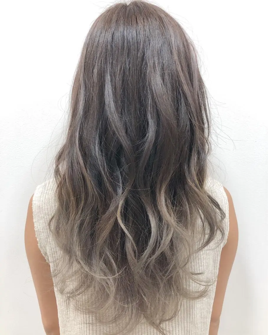 ロング カラー ブリーチ 🌟ショート特化 ⭐️アオキダイチのヘアスタイル