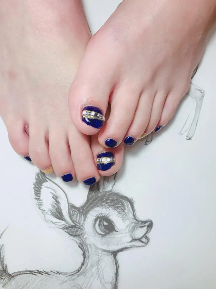 ネイル フットネイル ストーンネイル owlnail /持込みデザイン専門のネイルデザイン