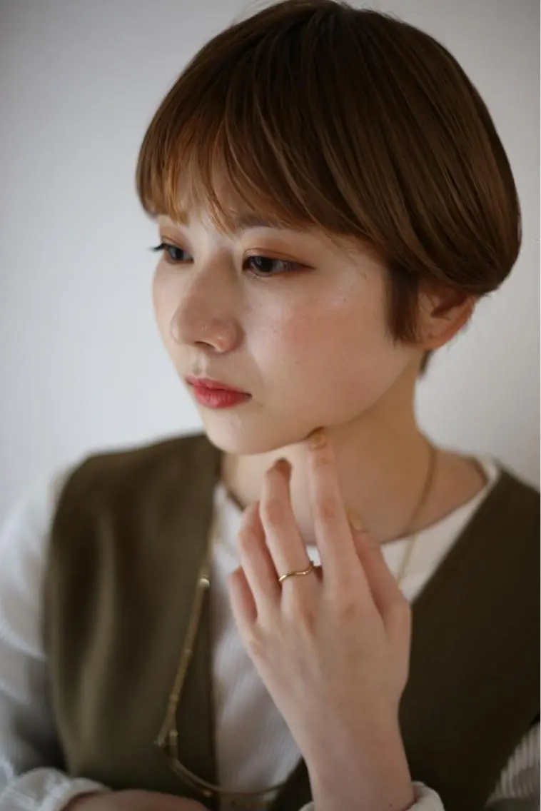 ショート ショート🌼パーマ 本間正子のヘアスタイル