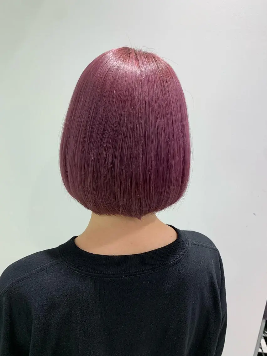 ショート ヘアカラー トリートメント ヘッドスパ ヘアセット 🪞透明感カラー🫧 縮毛矯正🥇かずきのヘアスタイル