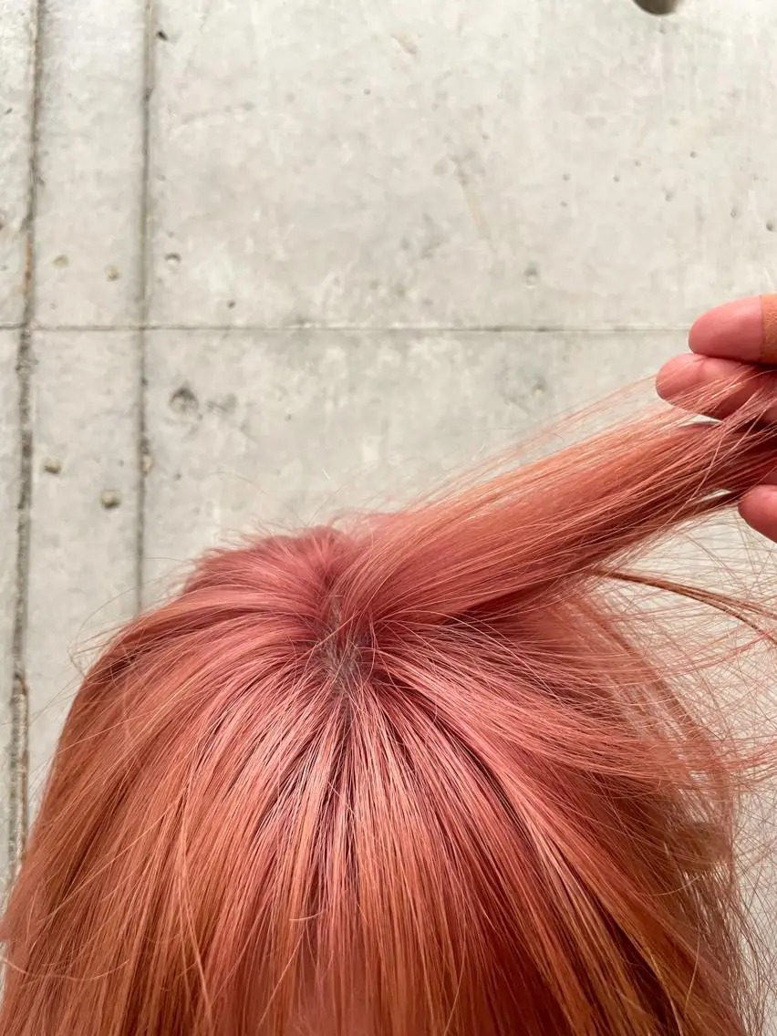 ミディアム カラー ブリーチ ヘアカラー トリートメント センスをお届けします 大谷将生infpのヘアスタイル