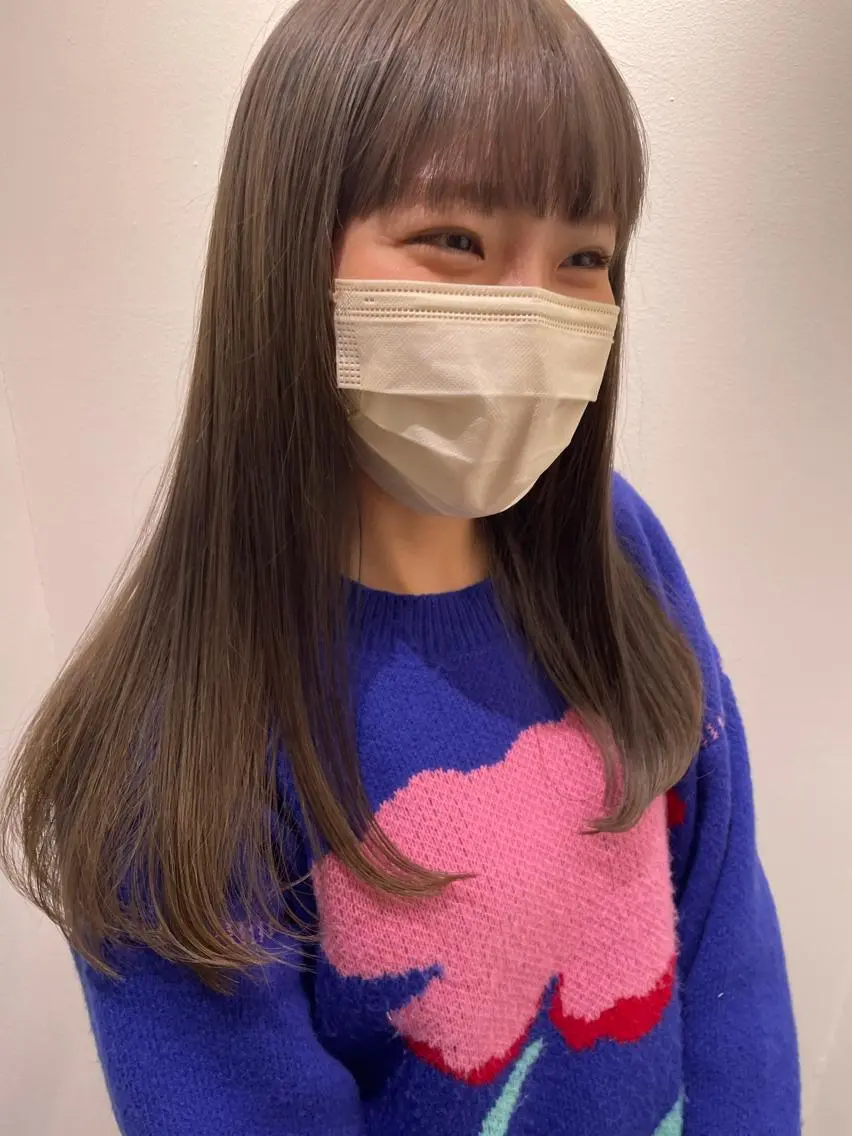 ロング カラー 大人ボブと似合 わせカラー/馬場 翼のヘアスタイル