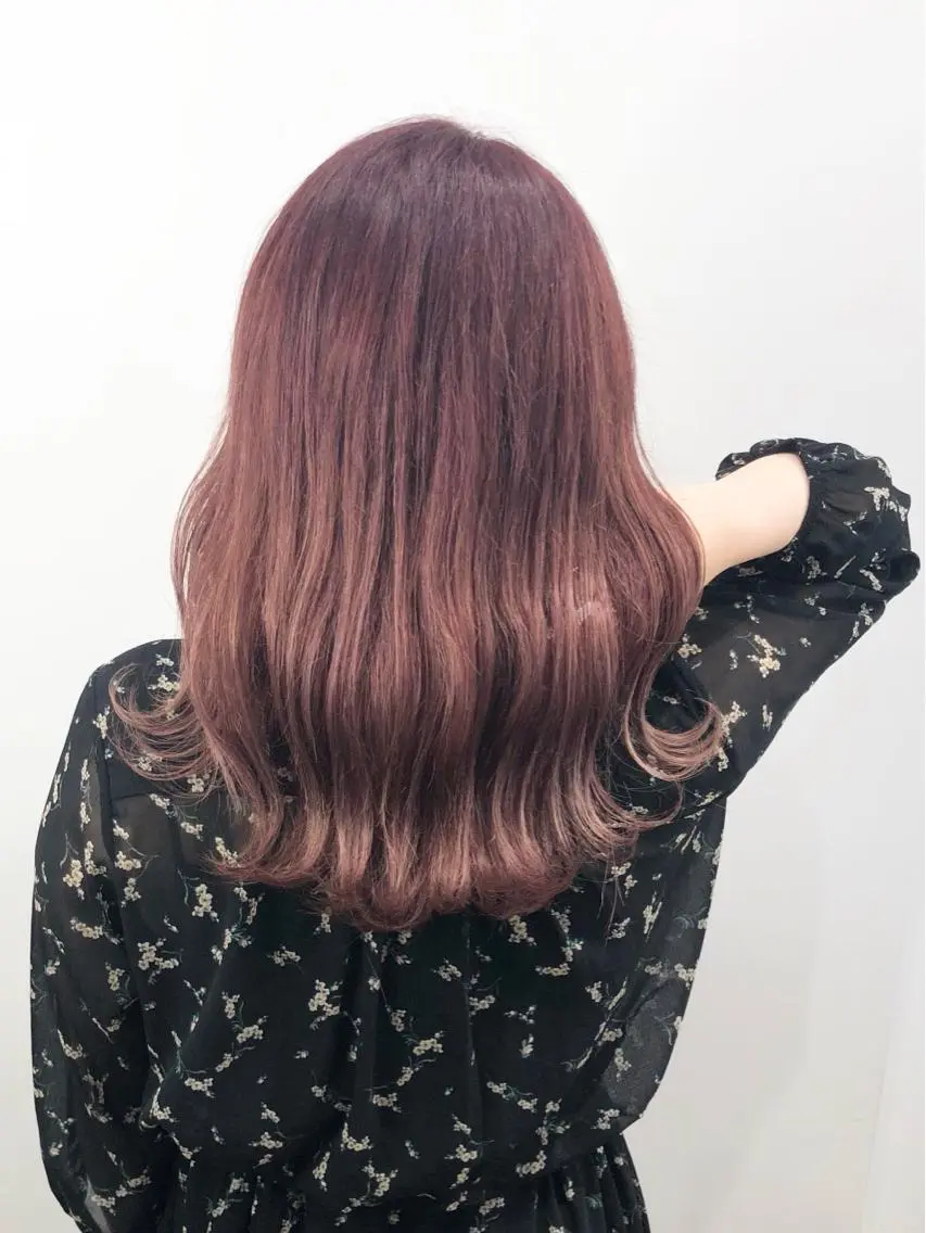 ミディアム カラー 🌙HIZUKI🌙 ハイトーン 艶髪のヘアスタイル