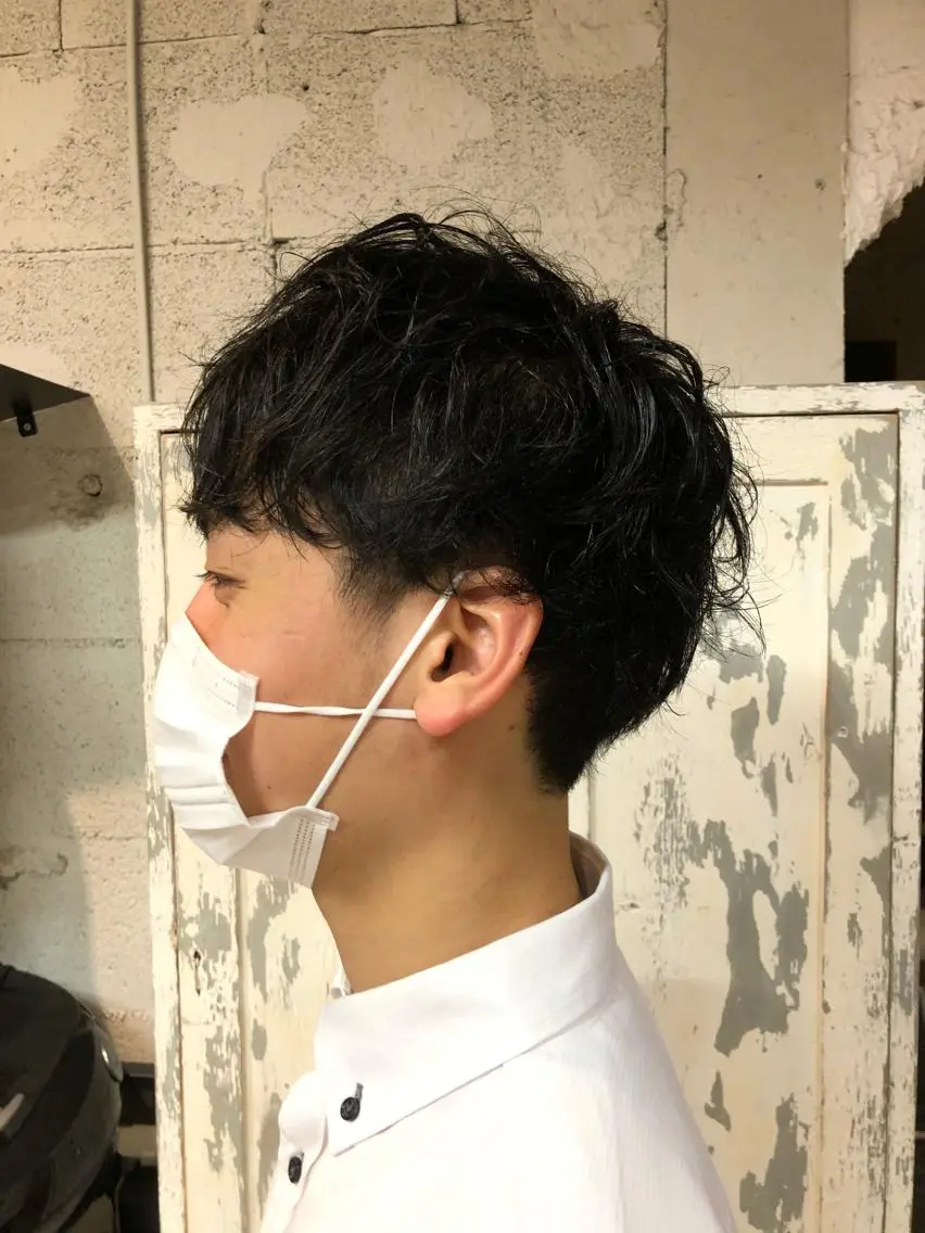 メンズ ツーブロック 刈り上げ 桐原 竜也のヘアスタイル