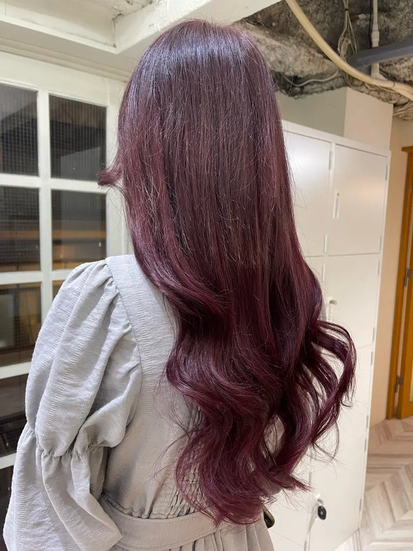 ロング カラー カット ヘアカラー トリートメント エクステ ハナ💎中韓/艶髪 ハイトーン/エクステのマツエク・マツパデザイン