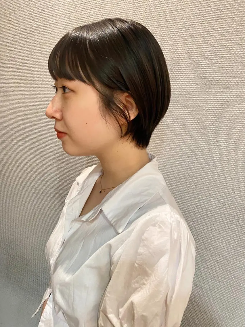 ショート 丸みショート ショートヘア ota miyuuのヘアスタイル