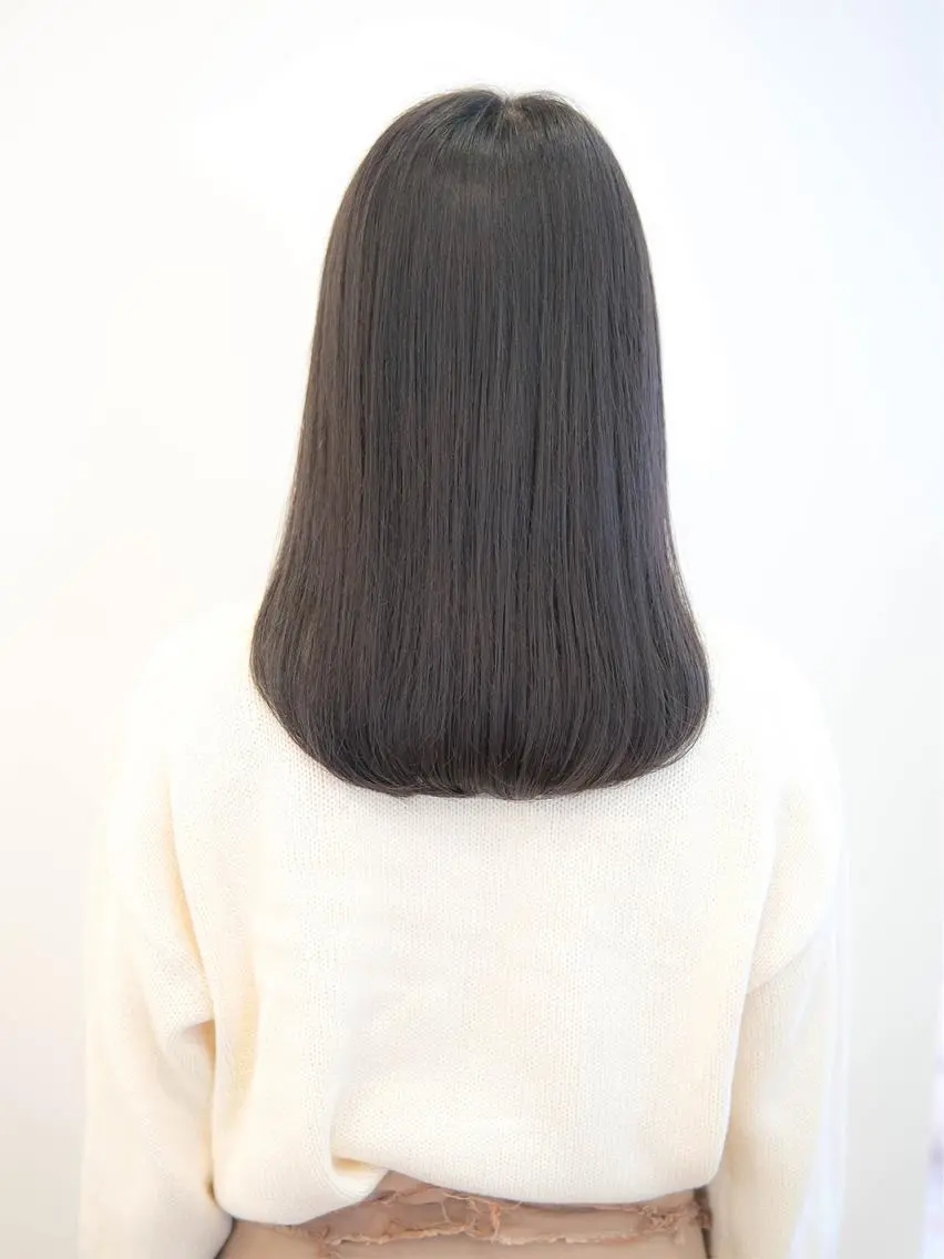セミロング 永野 良一のヘアスタイル