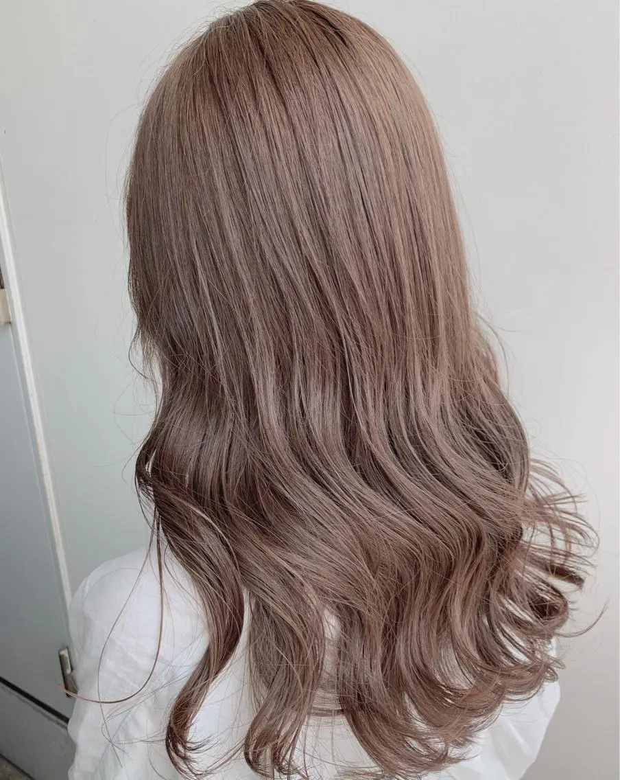 ロング カラー HAREru. モデル募集【戸塚】のヘアスタイル