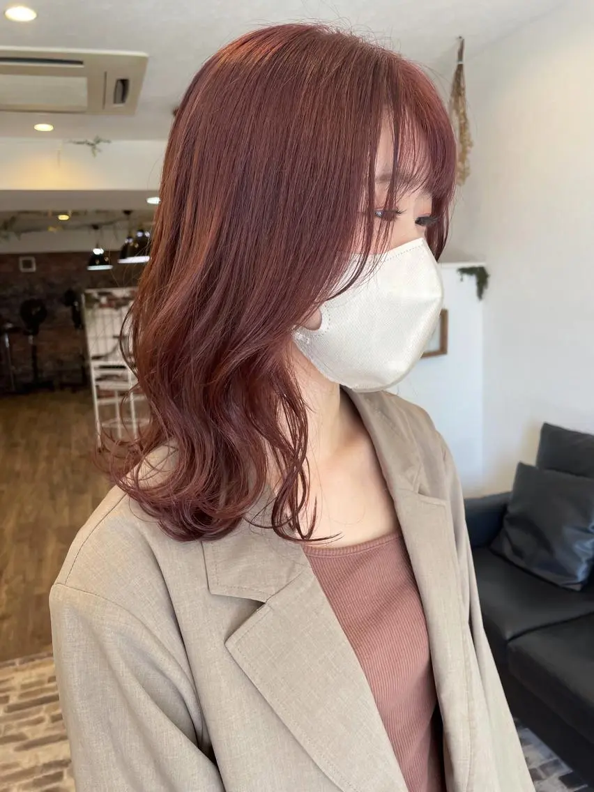 セミロング カラー m ā l o.🌷 サカモトマイコのヘアスタイル