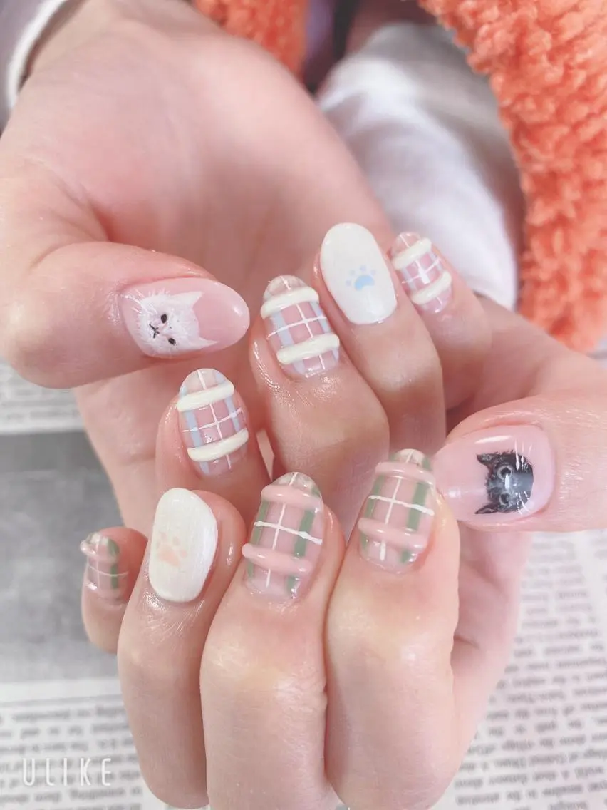 ネイル ぷっくりネイル ハンドネイル ハンドケア 森山 舞のネイルデザイン