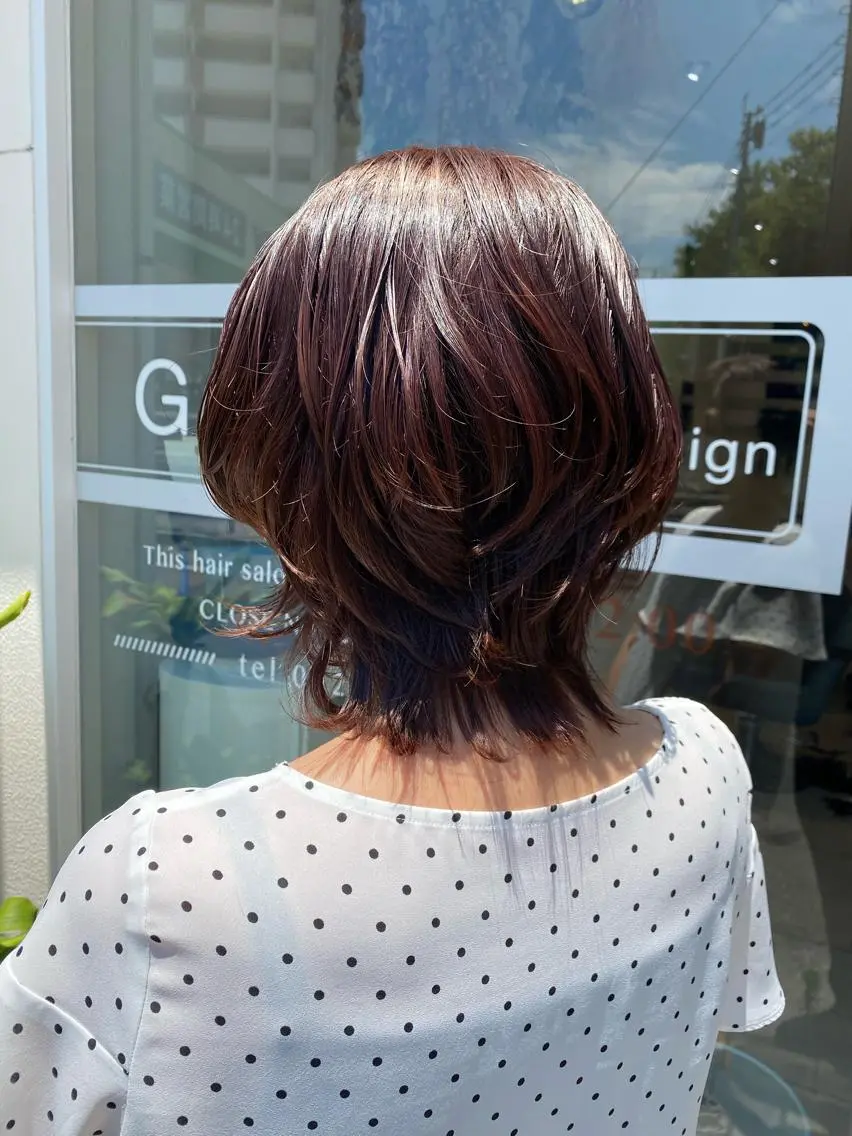 ショート カラー jill by gisel＿のヘアスタイル