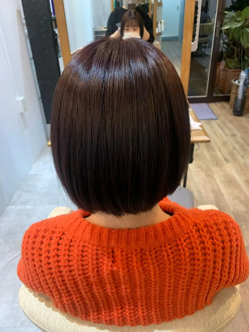 ショート ヘアカラー Maho Saitoのヘアスタイル