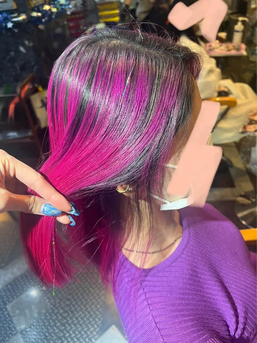 ミディアム カラー KOYA ｺﾔのヘアスタイル