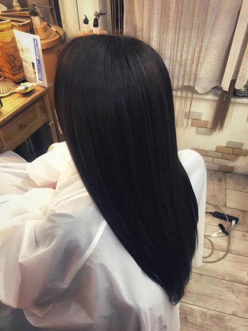 ロング アッシュ ❤︎大人シック ベージュrihoのヘアスタイル