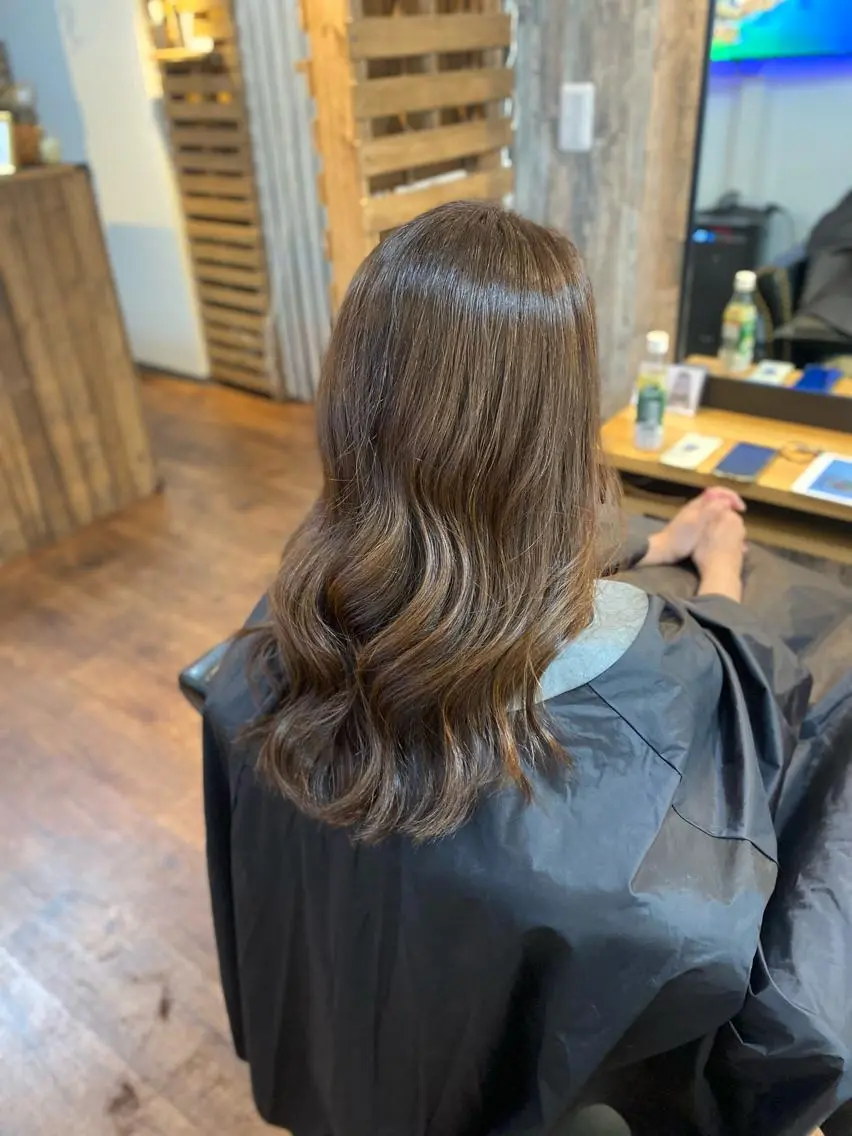 ロング カラー ヘアカラー Luzir⭐︎ GEN⭐︎のヘアスタイル