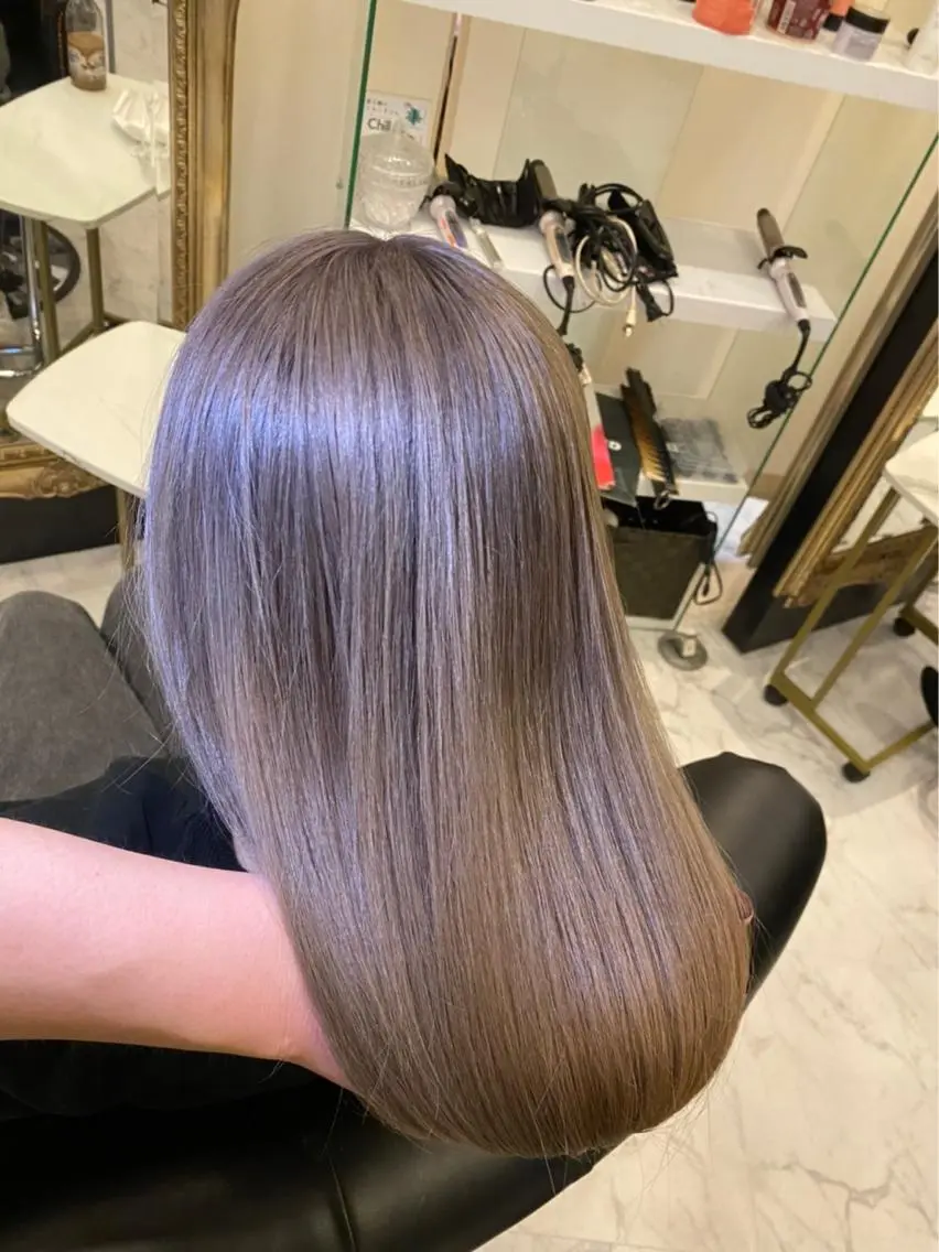 ロング カラー カット ヘアカラー トリートメント 💎JADE GRACE💎のヘアスタイル