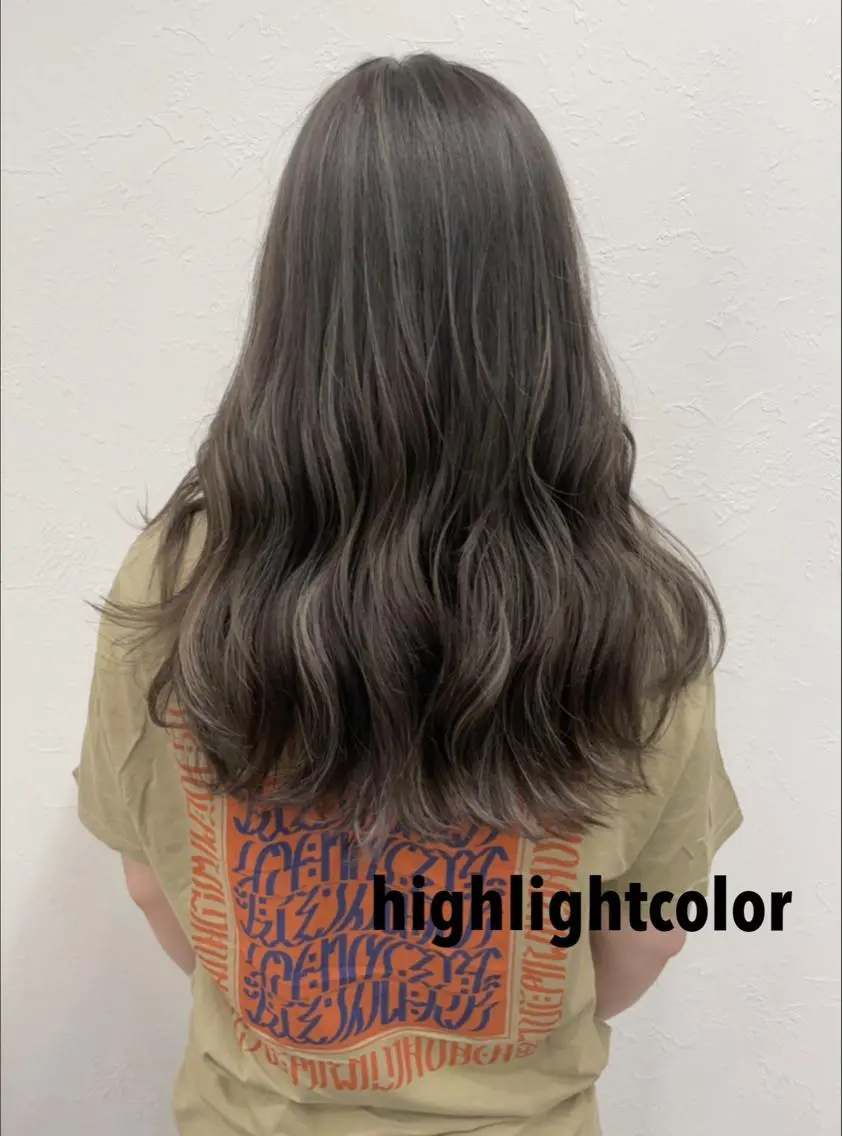 ロング カラー ハイライトカラー ハイライト カット ヘアカラー トリートメント 🤍2nd🤍田所 美希のヘアスタイル
